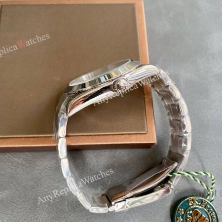 Rolex Air-King Replica Blue Dial Stainless Steel Watch 40mm